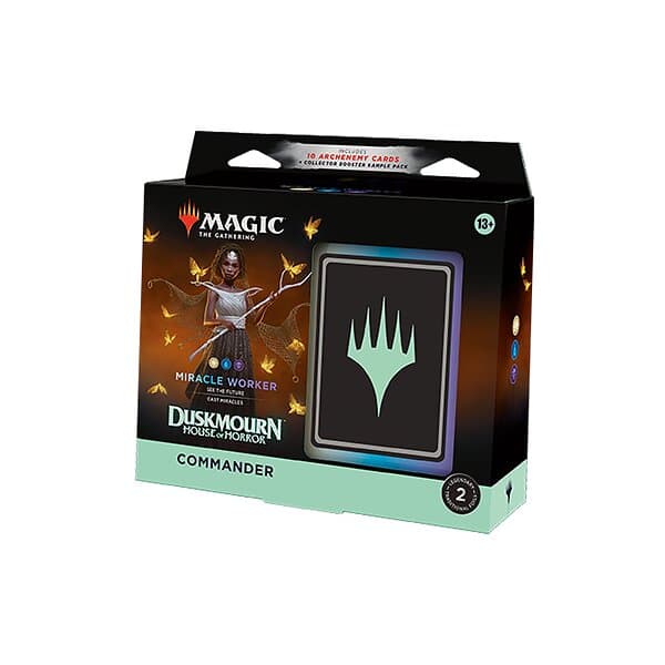 Wizards of the Coast Magic the Gathering Duskmourn House of Horror Miracle Worker Commander Deck