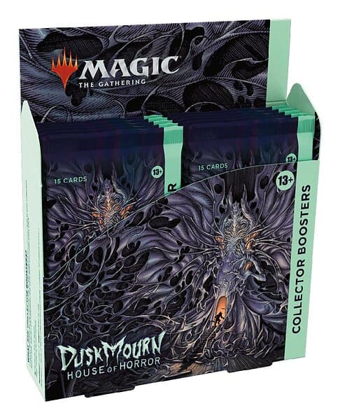 Magic the Gathering Duskmourn: House of Horror Collector Booster Display