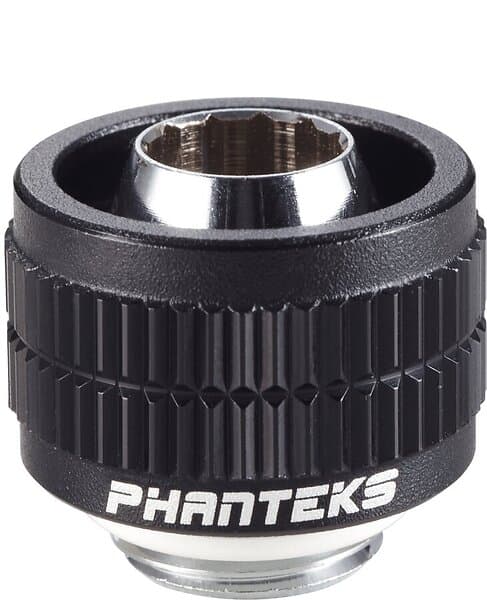 Phanteks 16/10mm Soft Tube Fitting G1/4 -Svart