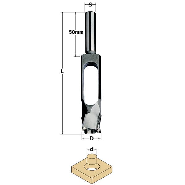 CMT Tappborr 529,150.31; D=15 mm, RH