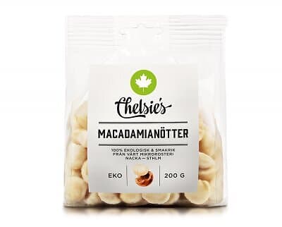 Chelsie's Macadamianötter 200g EKO