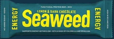 Seaweed Energy protein bar fresh lemon 50g