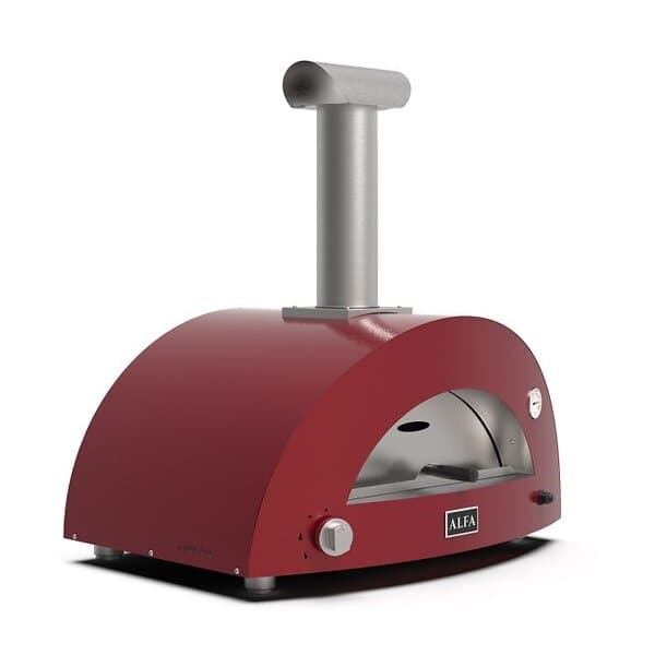 Alfa Forni Moderno 2 Pizze Hybrid Red Pizzaovn