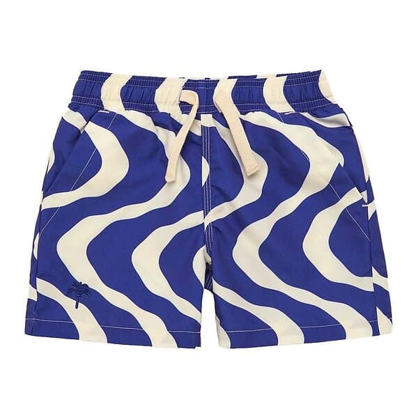 OAS Kids Blue Rippling Swim Shorts (Junior)