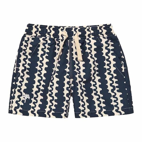 OAS Kids Blue Scribble Swim Shorts (Junior)