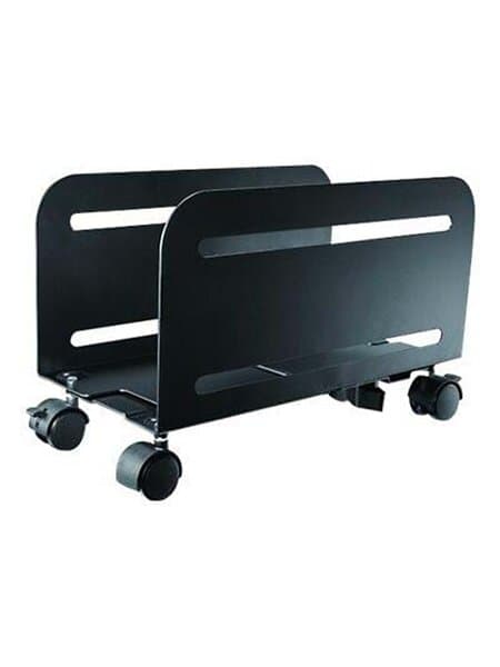 Neomounts by NewStar Trolley PC Mount (Suitable PC Dimensions Width: 12-21 cm) Black cart 10kg