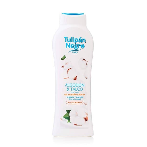 Tulipan Negro Algodon & Talco 650ml, 650ml