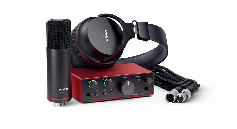Focusrite Scarlett Solo Studio (4th Gen)