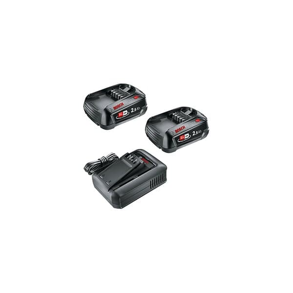 Bosch Starter Set 18V; 18 V; 2x2,5 Ah batt.