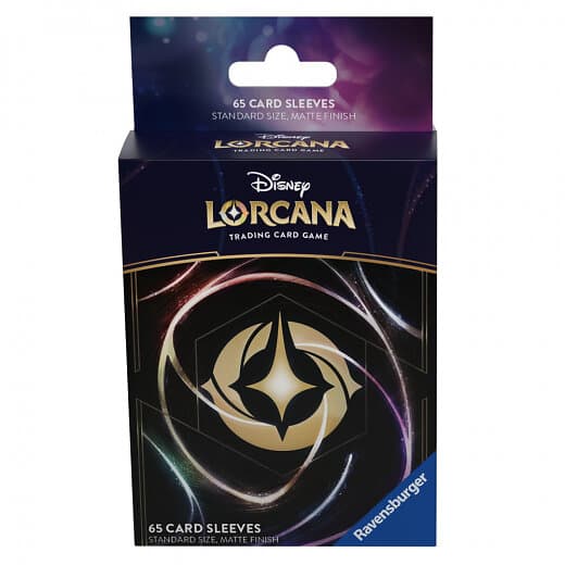 Ravensburger Disney Lorcana TCG: Sleeves 63 x 88 mm Lorcana Logo