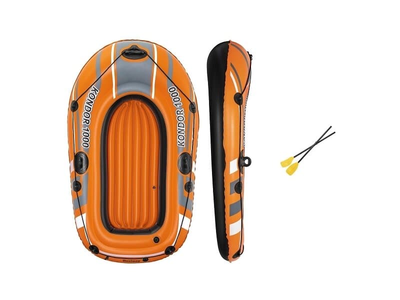 Bestway 61078 Boat With Oars Orange