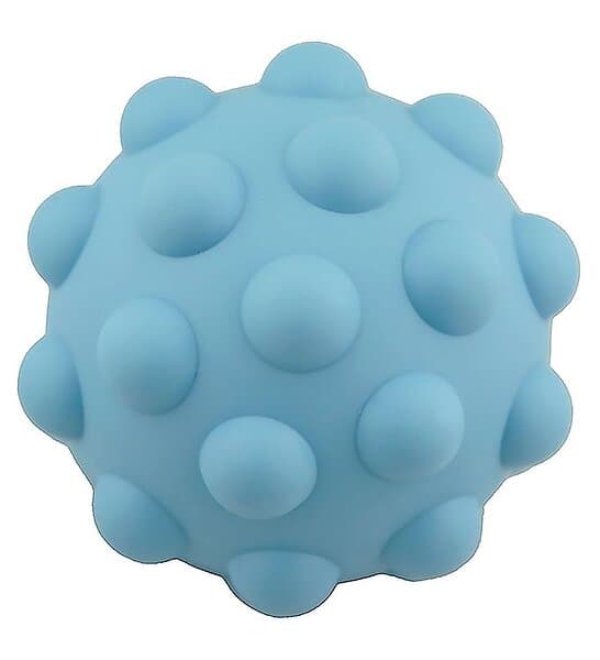 Tiny Tot Sensory Silicone Fidget Ball Baby blue