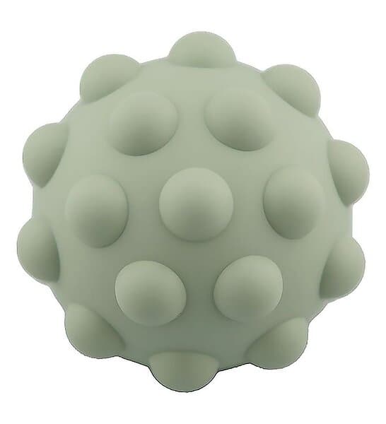 Tiny Tot Sensory Silicone Fidget Ball Sage