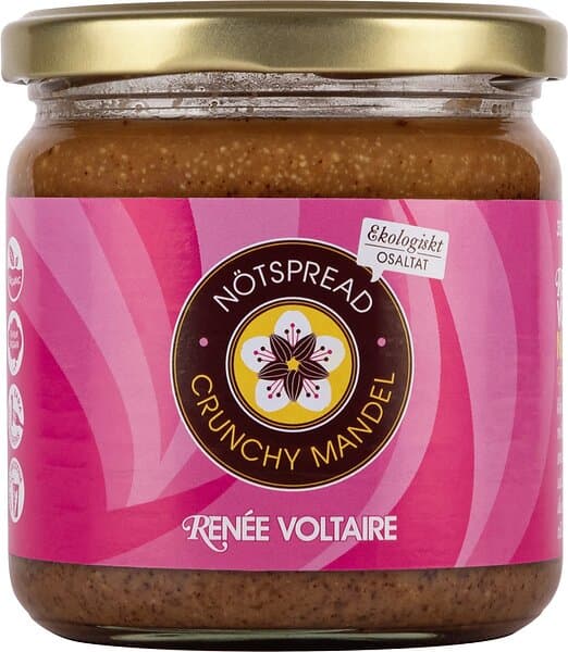 Renée Voltaire Nötspread Crunchy Mandel 330g