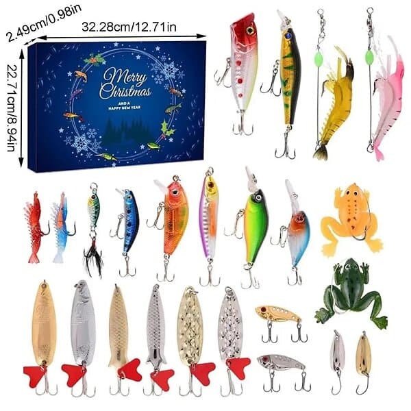 Fishing Bait Advent Calendar 