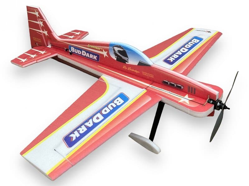 RC Factory Laser XL Röd ARF