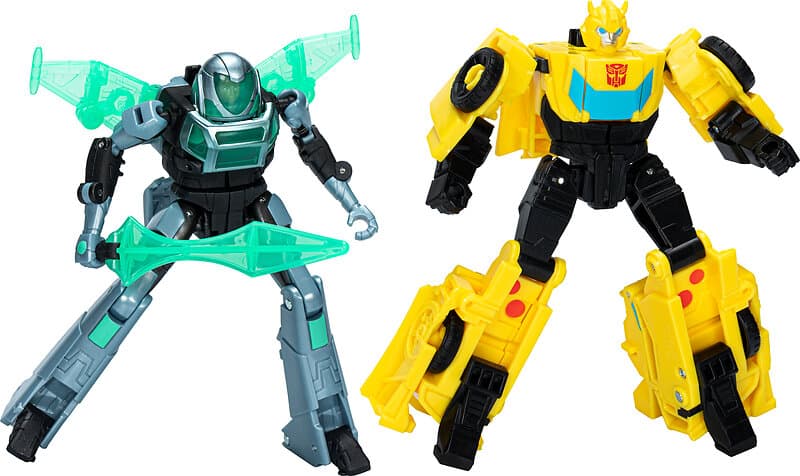 Hasbro Transformers EarthSpark Cyber-Combiner Figurset Bumblebee & Mo Malto