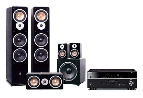 System One SF63 5.1 Högtalar & Yamaha RX-V683