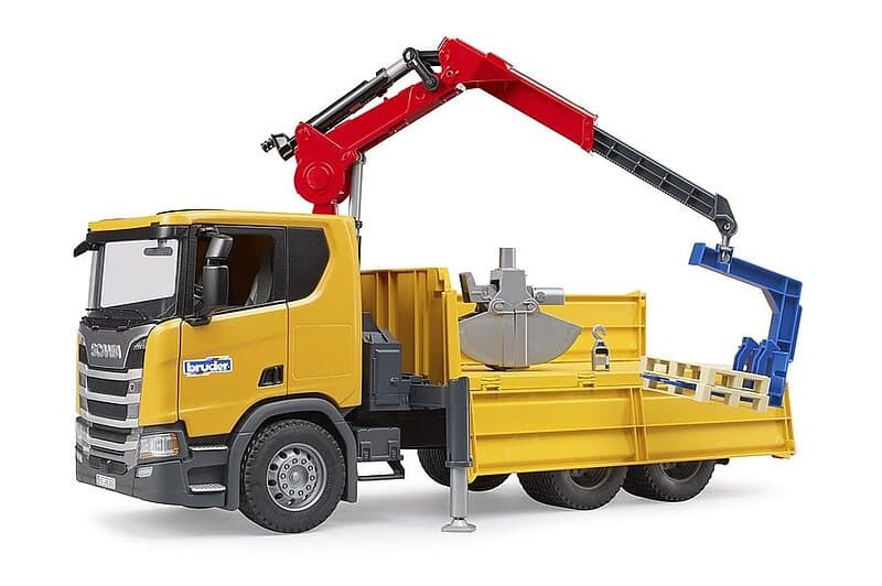 Bruder Scania Super 560R construction truck w.crane.2 pal