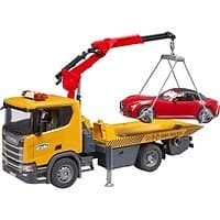 Bruder Scania Super 560R Tow Truck w LS Roadster