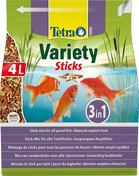 Tetra Pond Variety Sticks 4L 600G 3600G