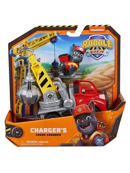 Paw Patrol Rubble & Crew Charger's Crane Grabber