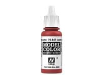 Vallejo 70.947 Model Color: Dark Vermilion 18ml