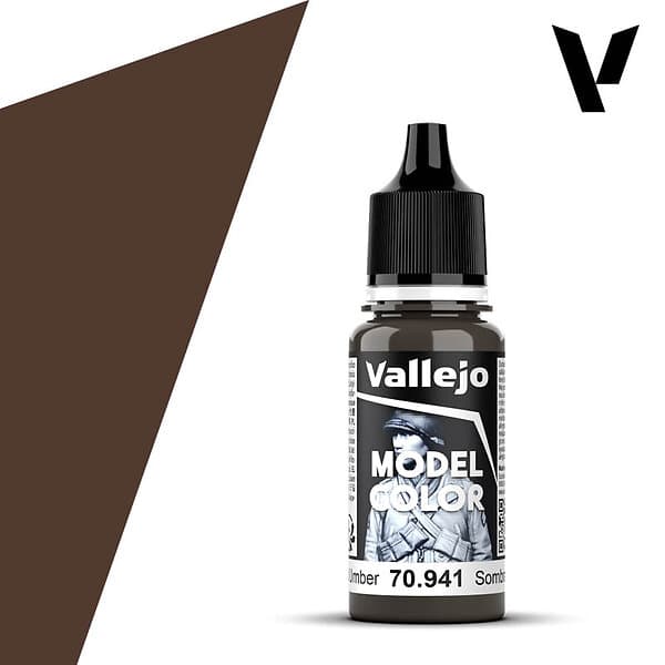 Vallejo 70.941 Model Color: Burnt Umber 18ml
