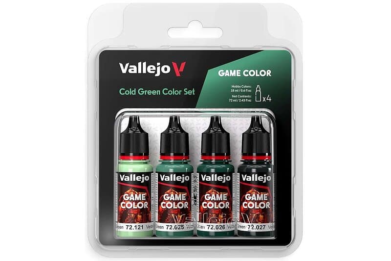 Vallejo set Game color Cold green 4x18ml
