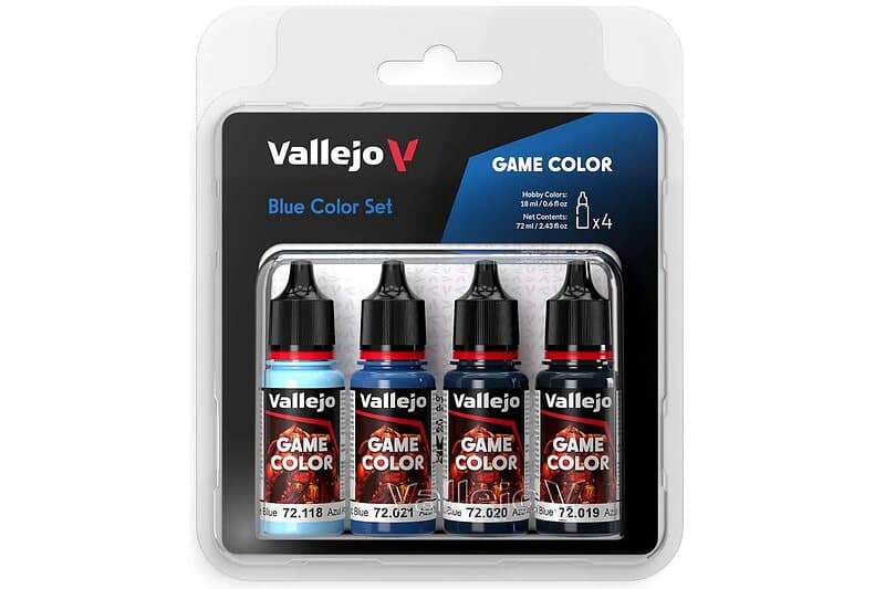 Vallejo set Game Color blue 4x18ml