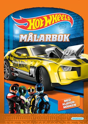 Kärnan Målarbok Hot Wheels