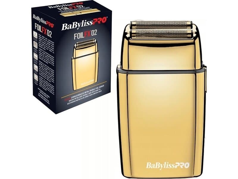 BaByliss PRO BBFXFS2GE Double Foil Metal Shaver