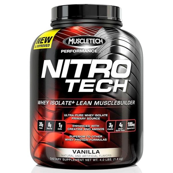 MuscleTech Nitro-Tech Whey Isolate 0,9kg