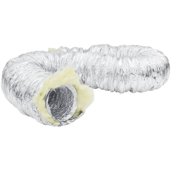 vidaXL Ventilationskanal isolerad aluminium 6 m Ø12,5 cm