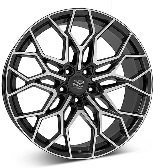 MSW 51g.Blk/Pol 10,00x20.0 ET40.0 CB73.10 5x112