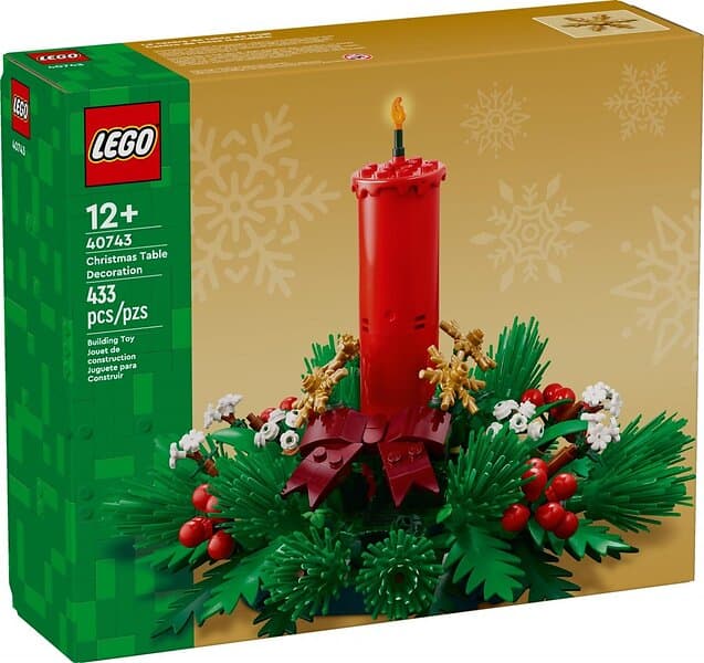 LEGO 40743 Christmas Table Decoration