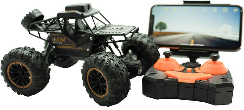 Gear4Play 1:18 Radiostyrd Bil Rock Crawler WiFi Kamera