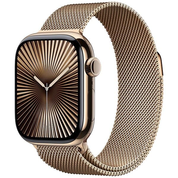 Apple Watch Series 10 4G 42mm Titanium with Milanese Loop