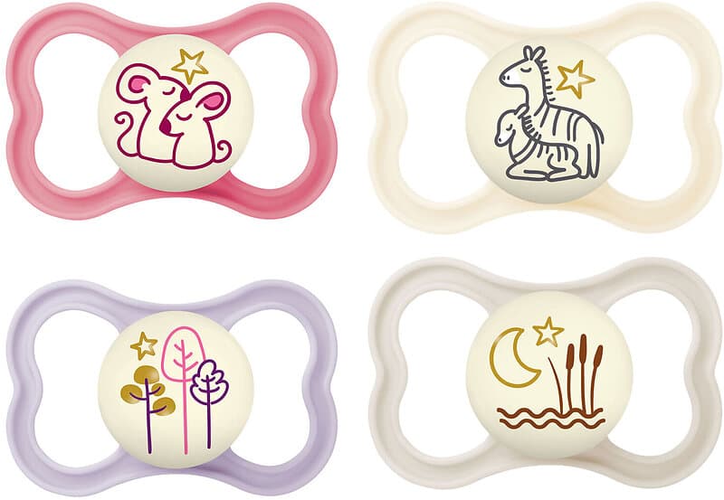 Mam Air Night Silikon 6-16m 4-pack