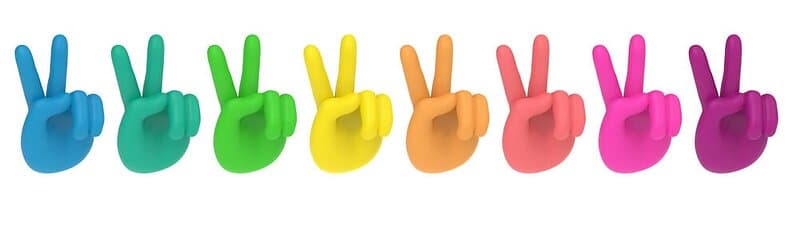 Winkee Drinks Markers Peace Set of 8