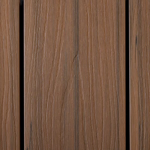 Kärnsund Wood Link KOMPOSITTRALL Doubledeck mm 4,20 m 2 st/frp NOUGAT/COFFEE 23x140x4200MM 485231404200BRY