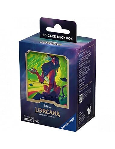 Disney Lorcana Deck Box Scar
