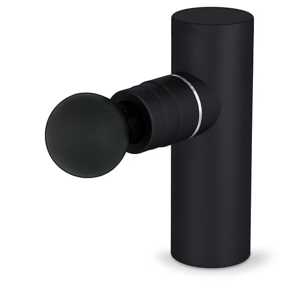 Clas Ohlson Capere massagepistol mini med 4 massagehuvuden