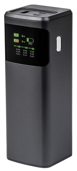 Clas Ohlson Powerbank 24000mAh, 140W, 3 portar