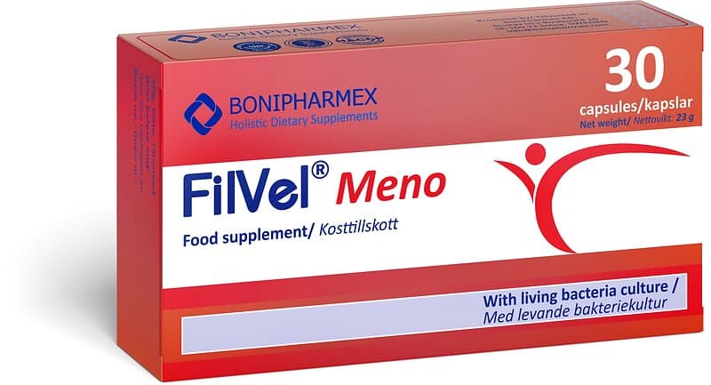Bonipharmex FilVel Meno 30 kapslar