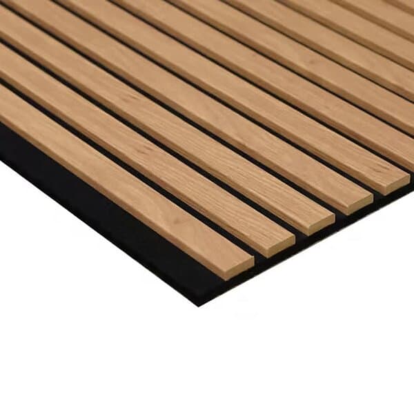 Lundbergs Akustikpanel Harmoni Svart Filt 2590x615x20 mm EK svart filt 10122