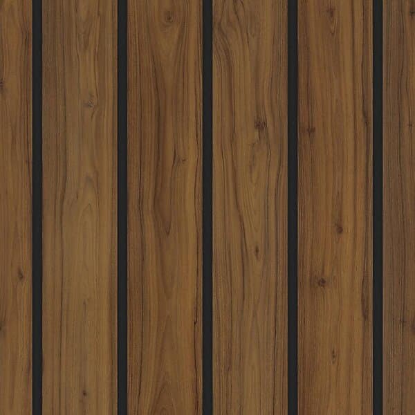 Lundbergs Akustikpanel Klassisk Plank 2780x615x20 mm AKUSTIKPANEL KLASSISK PLANK VALNÖT 2780X615X20 10294