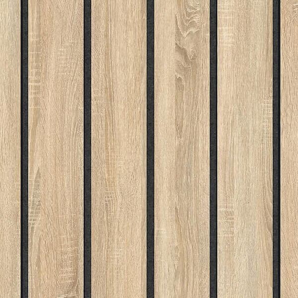 Lundbergs Akustikpanel Klassisk Plank 2780x615x20 mm AKUSTIKPANEL KLASSISK PLANK LJUS EK 2780X615X20 10291