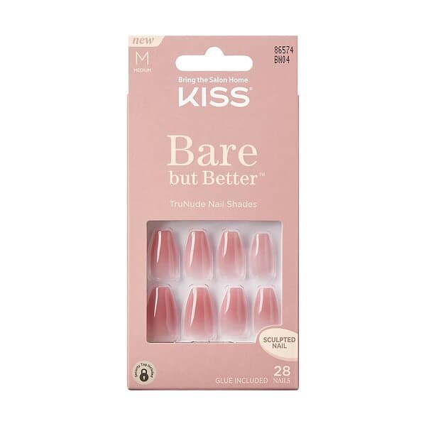 KiSS Bare-But-Better nude 28 pcs