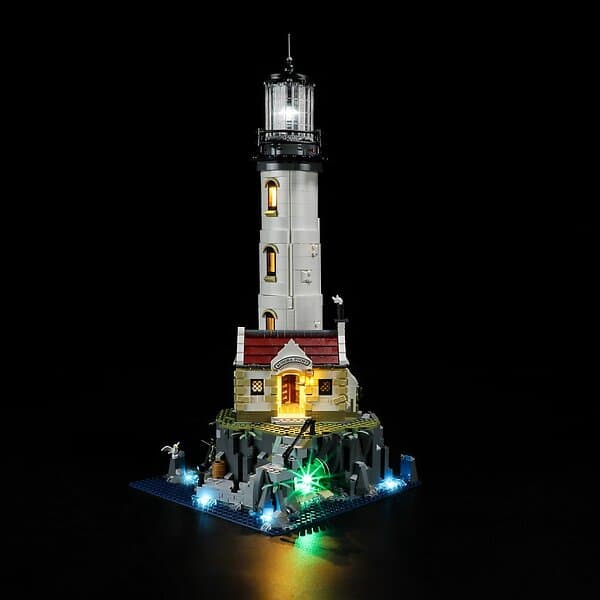Lightailing Light Kit Belysning till LEGO 21335 Ideas Motordriven fyr LGK549